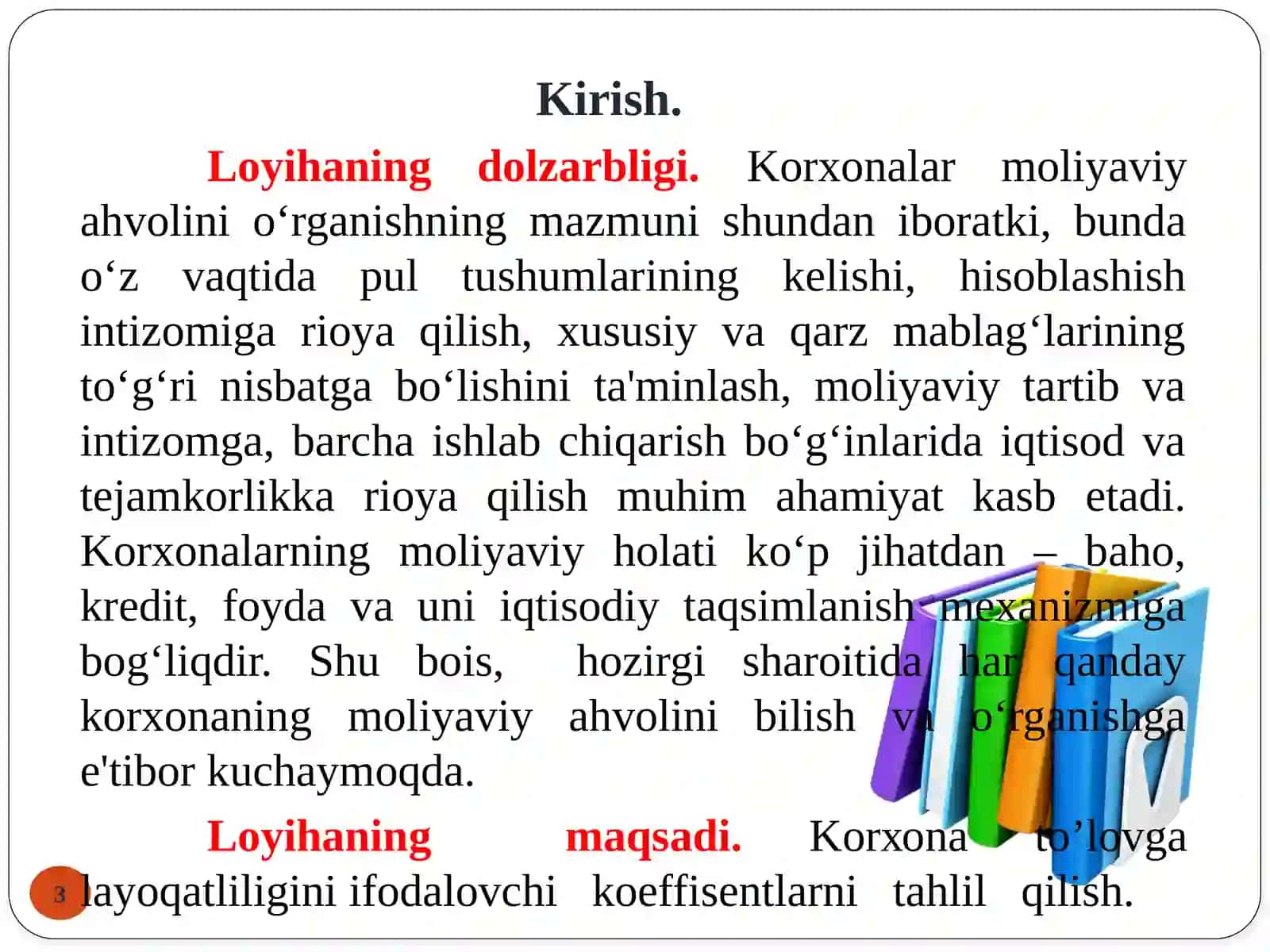 Moliya viy tahliilni tashkil etish axborot manbalari 3
