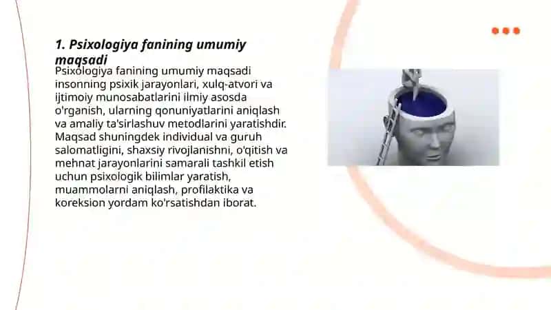 Psixologiya fanining maqsad va vazifalari 3