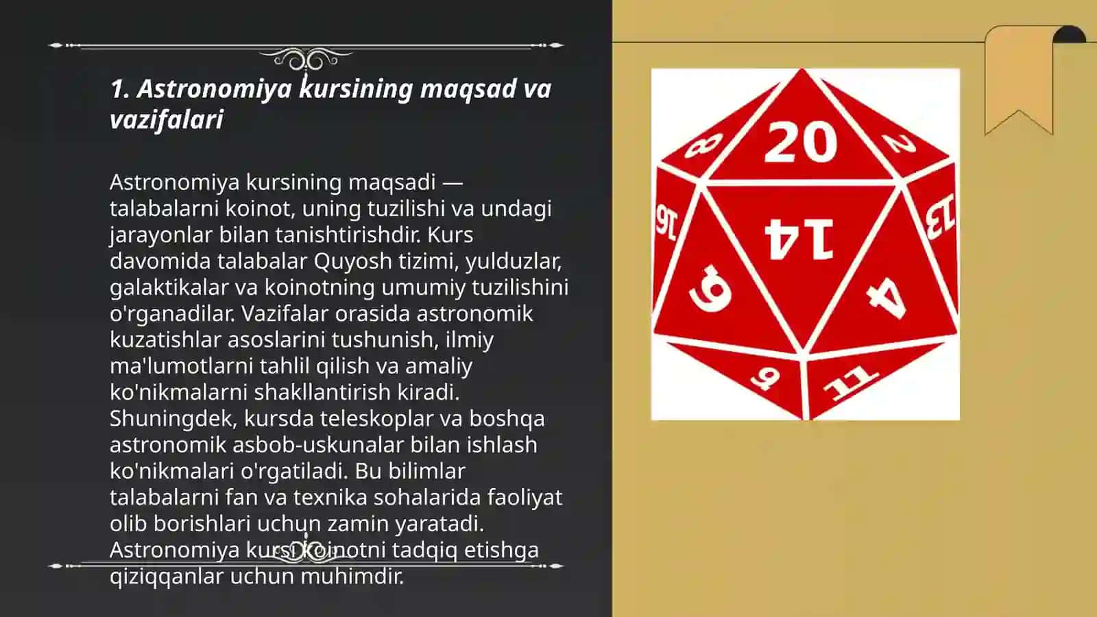 Astronomiya kursi 3