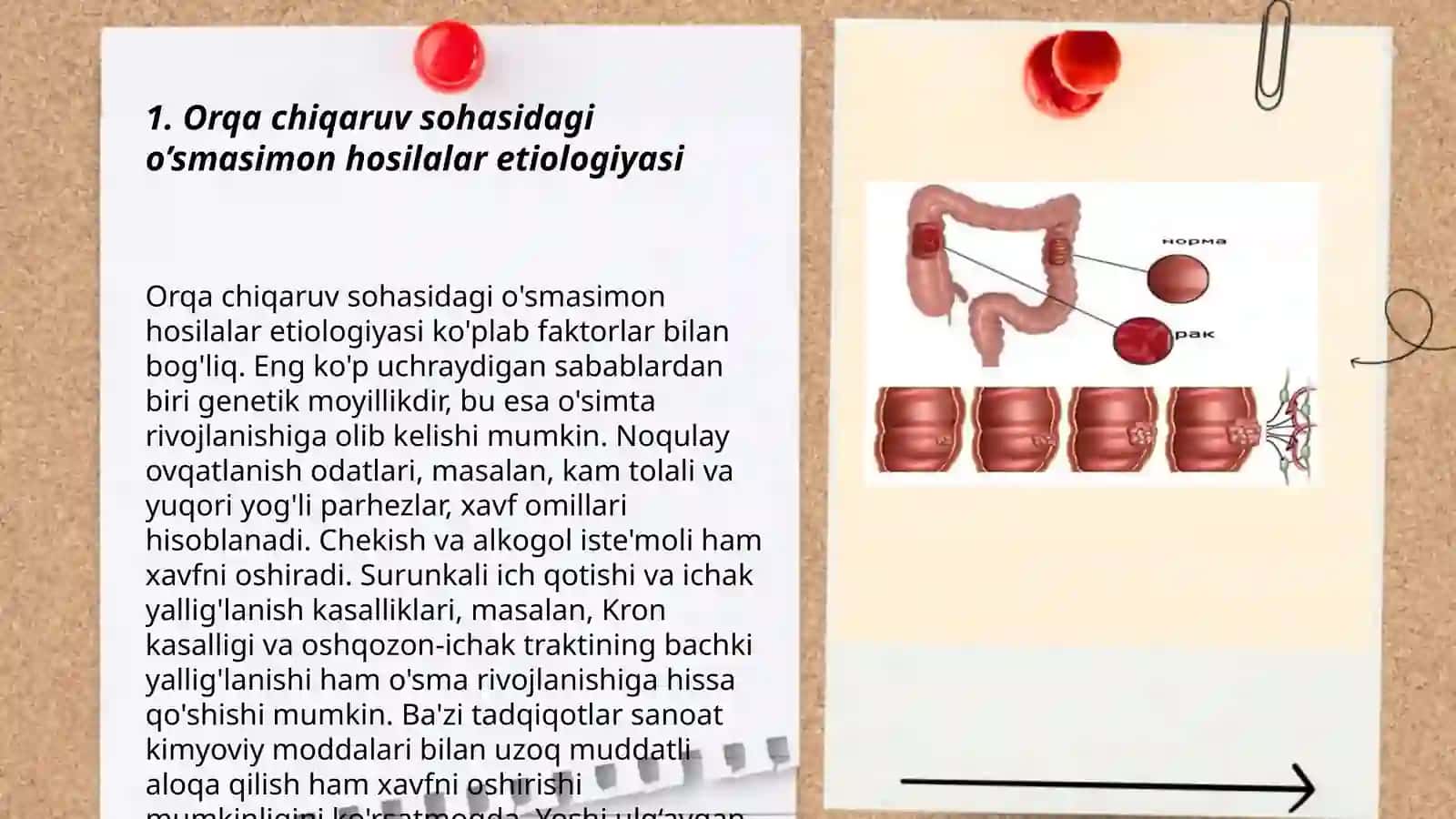 Orqa chiqaruv sohasidagi hosilalar 3