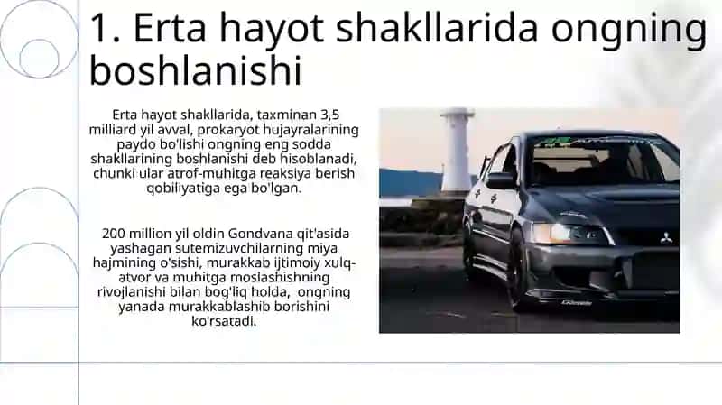 Psixikaning evolyusiyasi va vujudga kelishi 3
