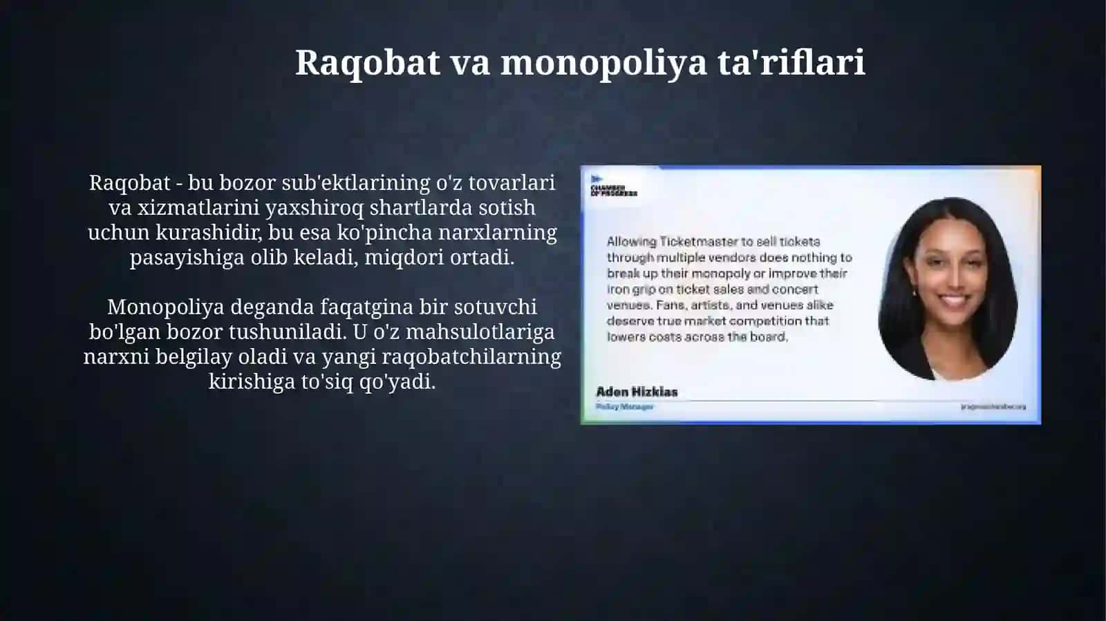 Raqobat va Monopoliya: Ta'riflar va Turlari 3