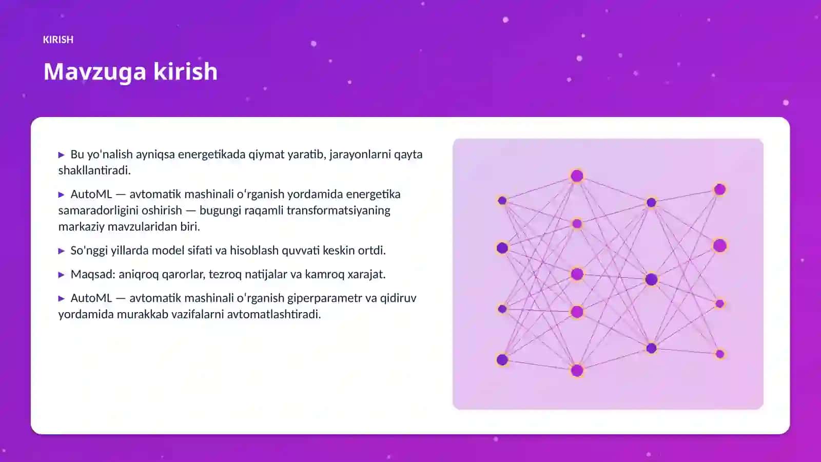 AutoML — avtomatik mashinali oʻrganish yordamida energetika samaradorligini oshirish 3