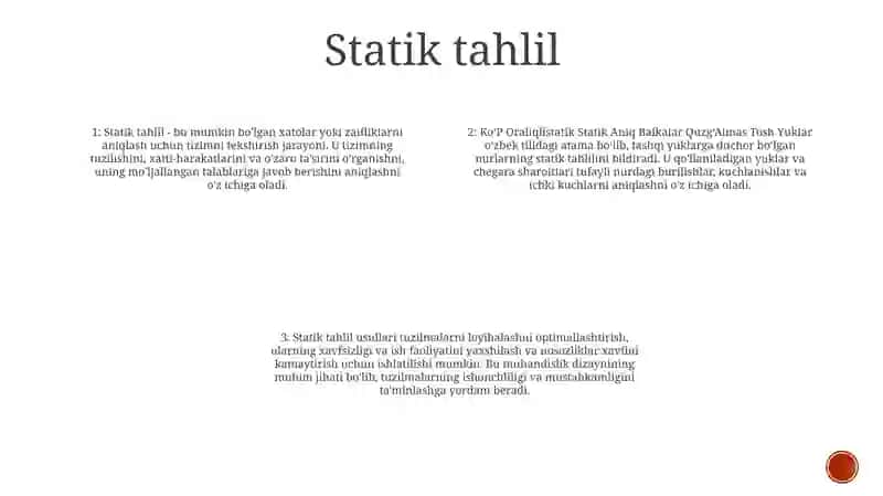 Ko‘P Oraliqlistatik Statik Aniq Balkalar Quzg‘Almas Tashqi Yuklar 3