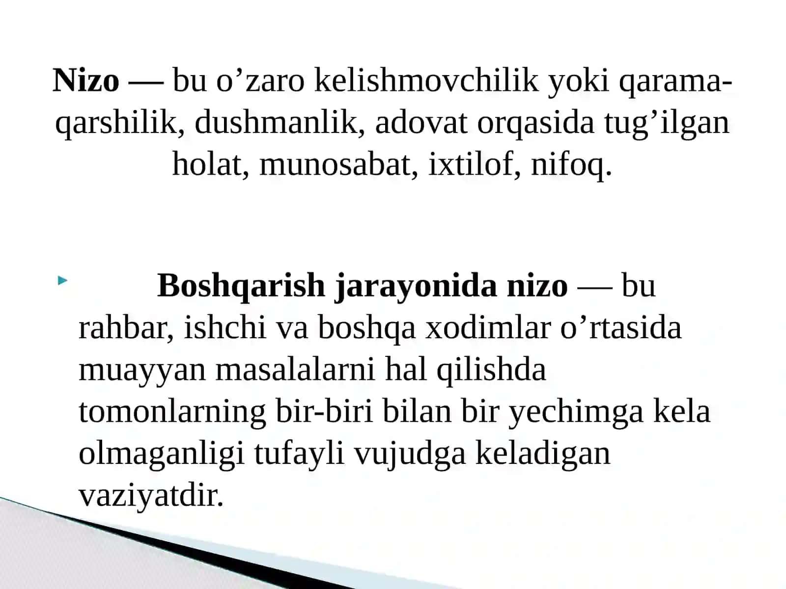 Nizo va stresslarni boshqarish 3