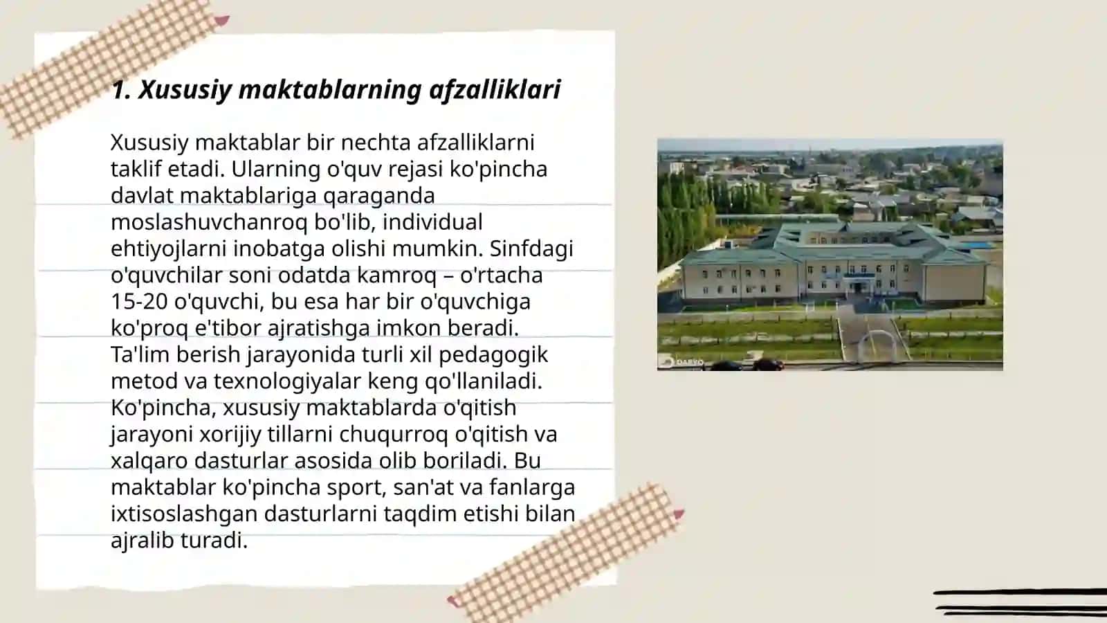Xususiy maktablar 3