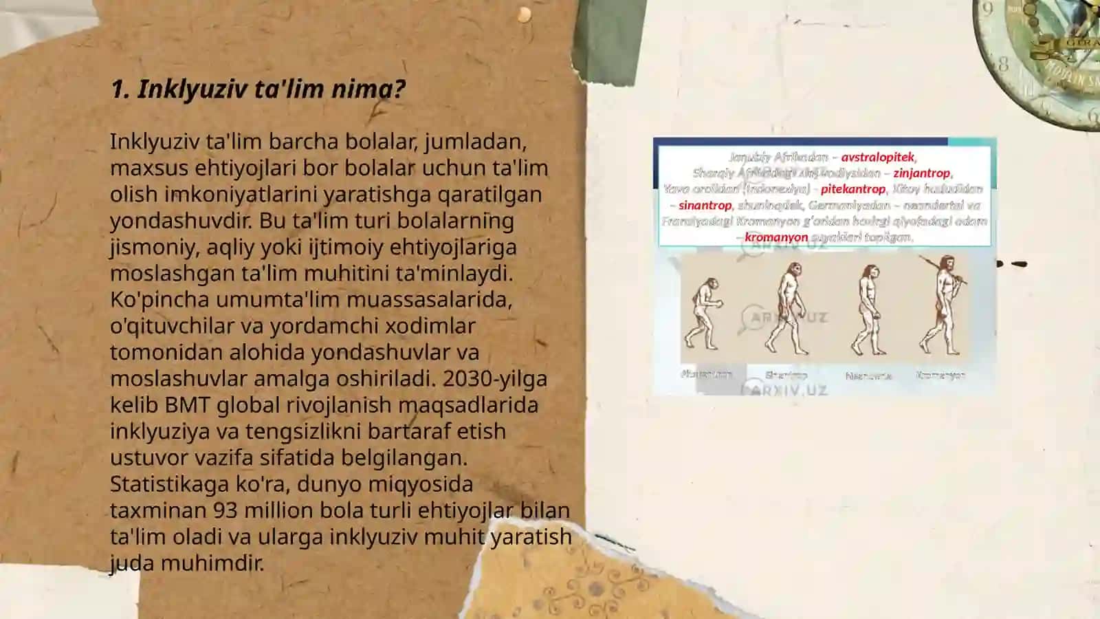 Inklyuziv ta'limga jalb qilish bosqichlari 3
