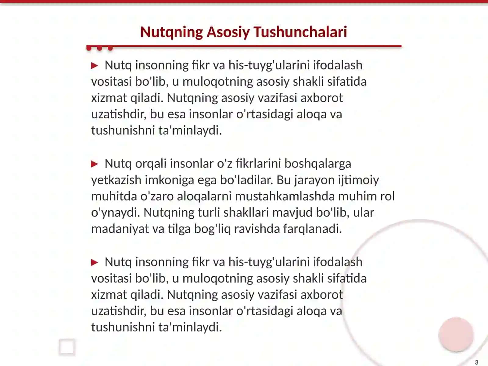 Nutq tògʻrisidagi tushuncha 3