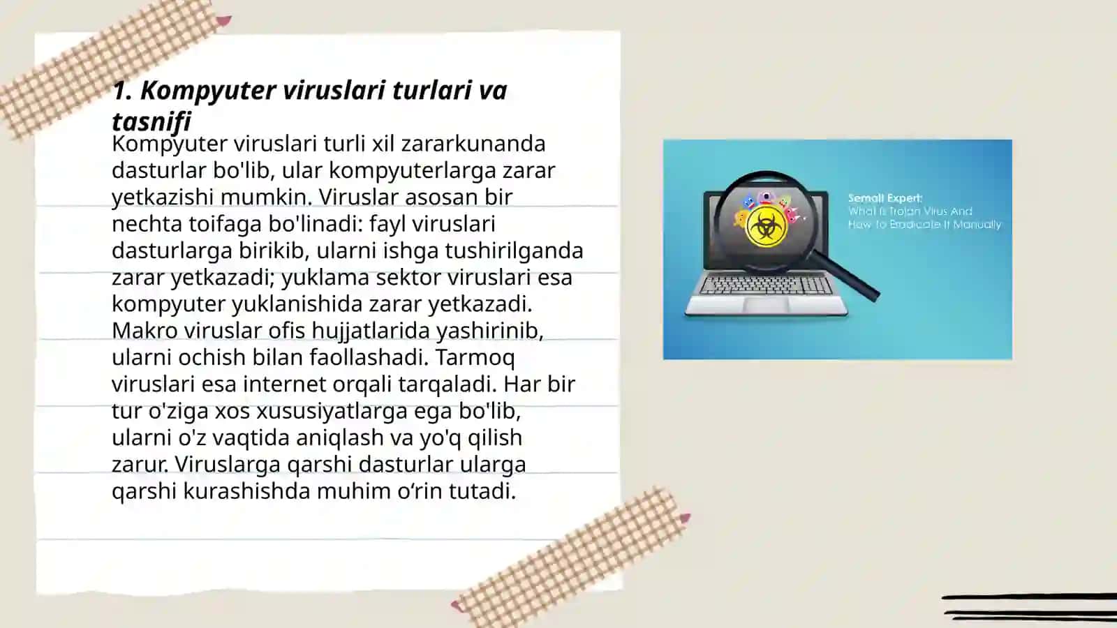 Kompyuter viruslari turlari va tasnifi 3