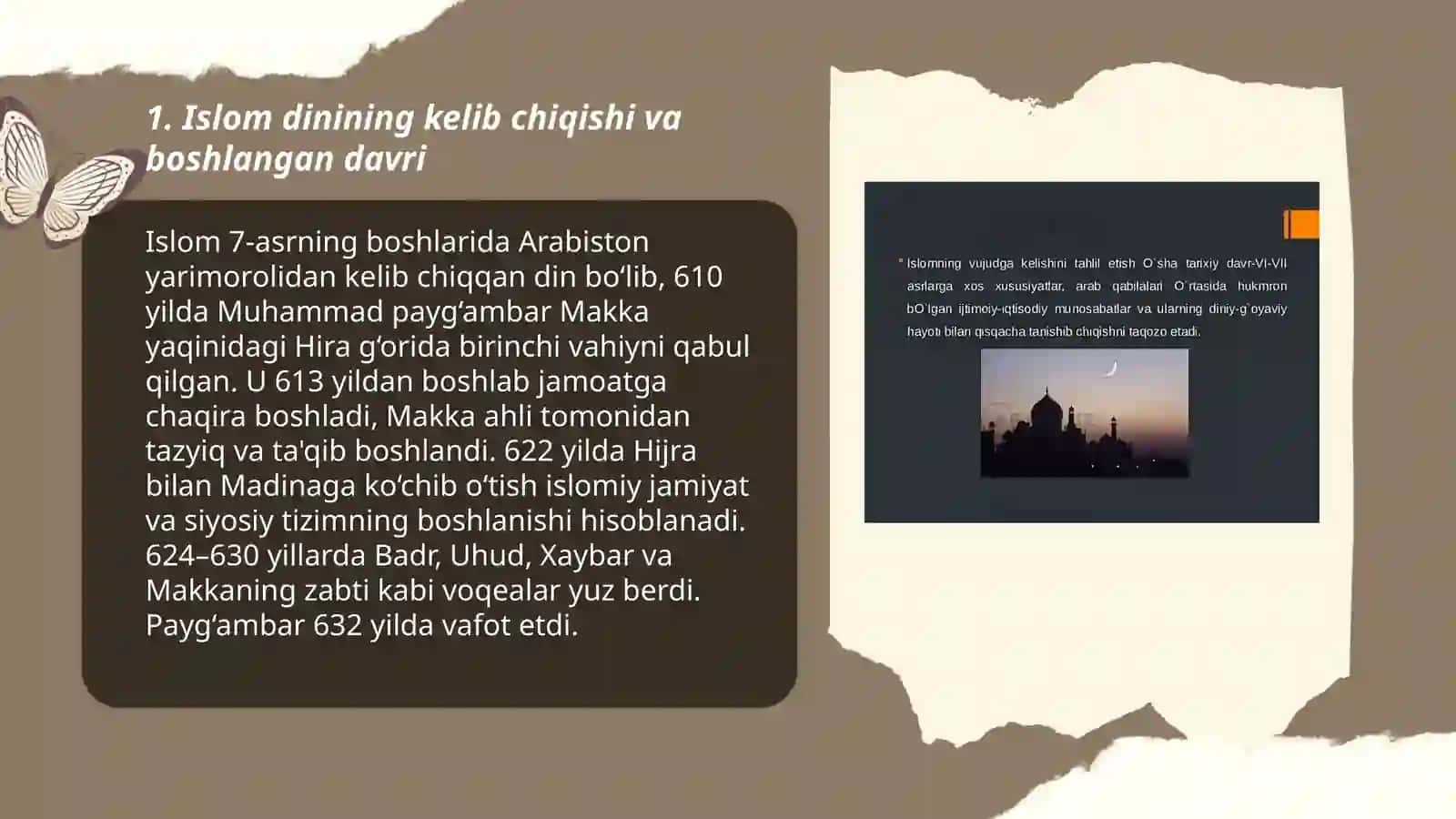 Islom dinining tarixi va mohiyati 3