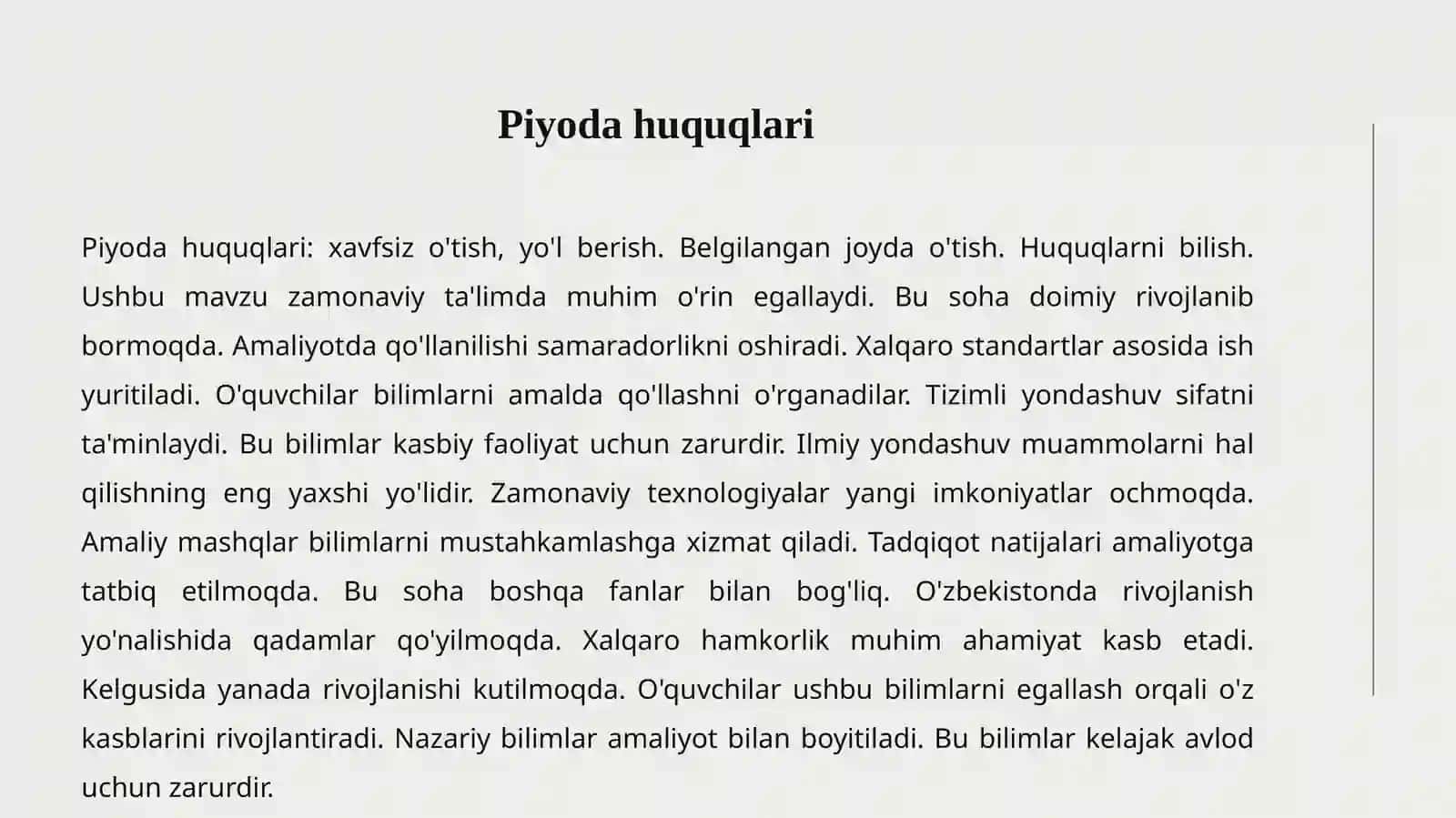 YHT transport xavfsizligini ta'minlash qoidalari 3
