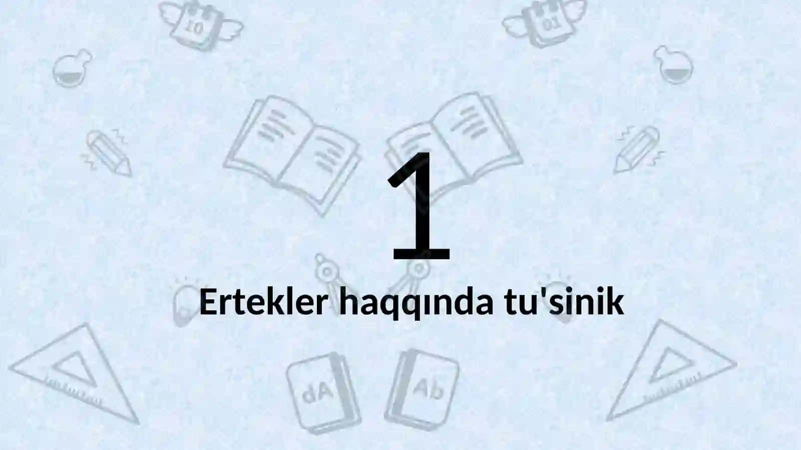 Ertekler 3