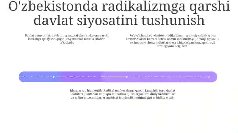 Oʻzbekiston Davlat Siyosatida Radikal Oqimlarga Qarshi Kurashishning YoʻNalishlari 3