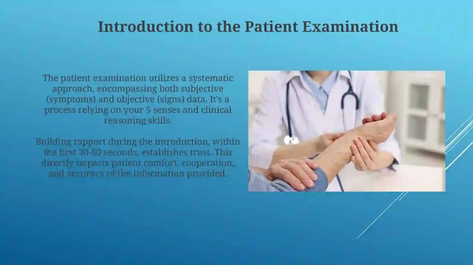 Mavzu - How to examine the patient 3