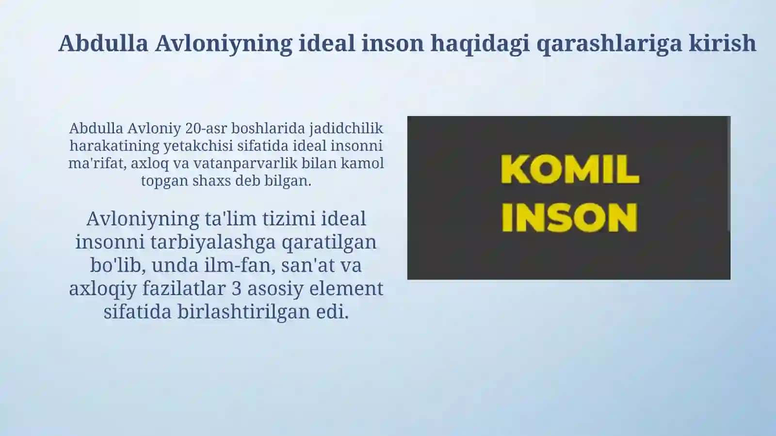 Abdulla Avloniyning komil inson haqidagi qarashlari 3