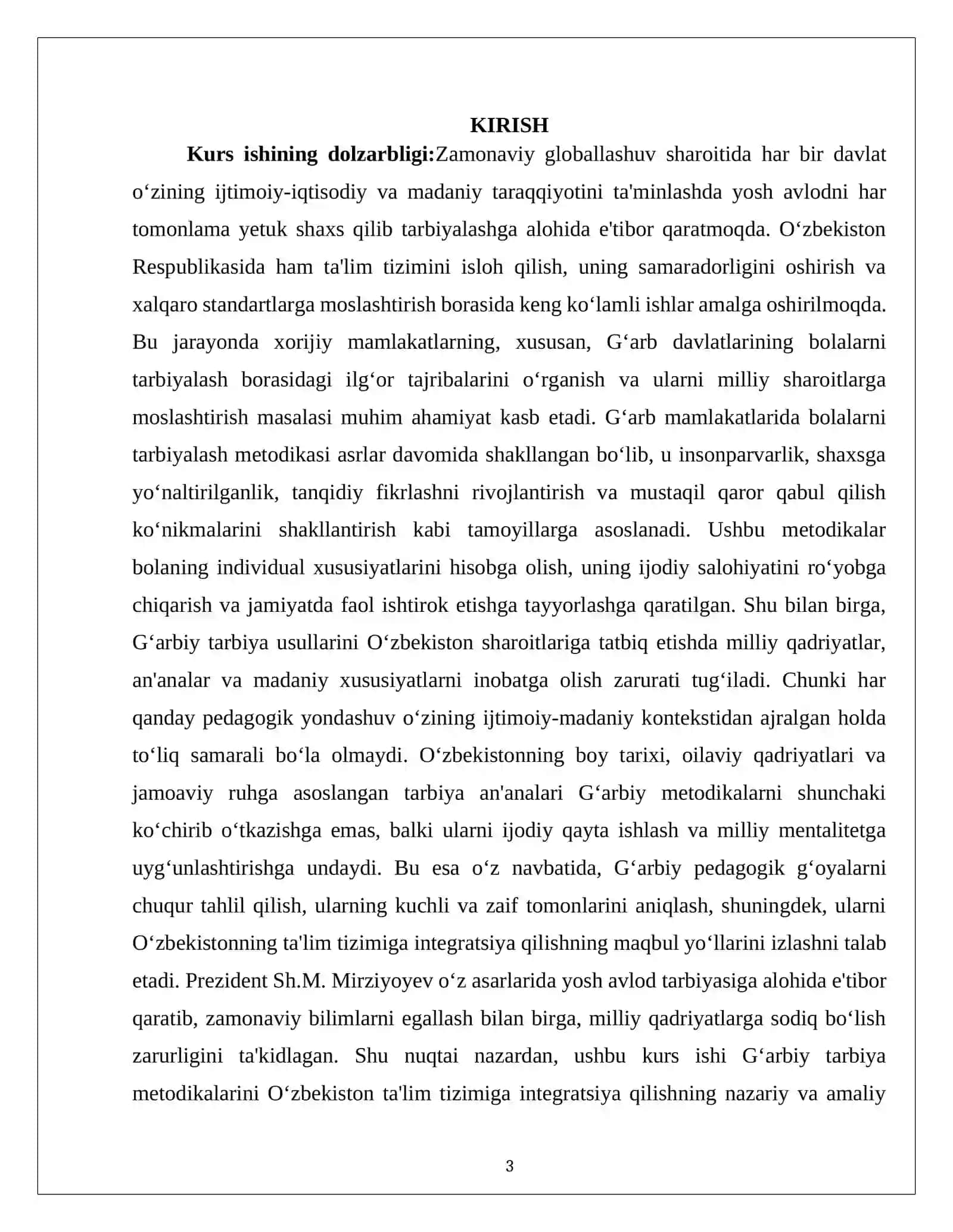 G’arb mamlakatlarida bolalarni tarbiyalash metodikasi 3