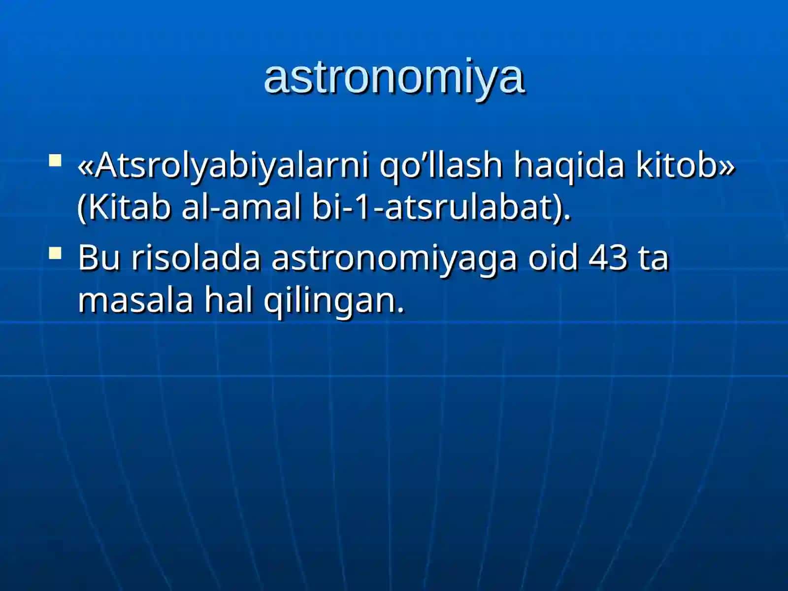 Muhammad ibn Muso al-Xorazimiy 3