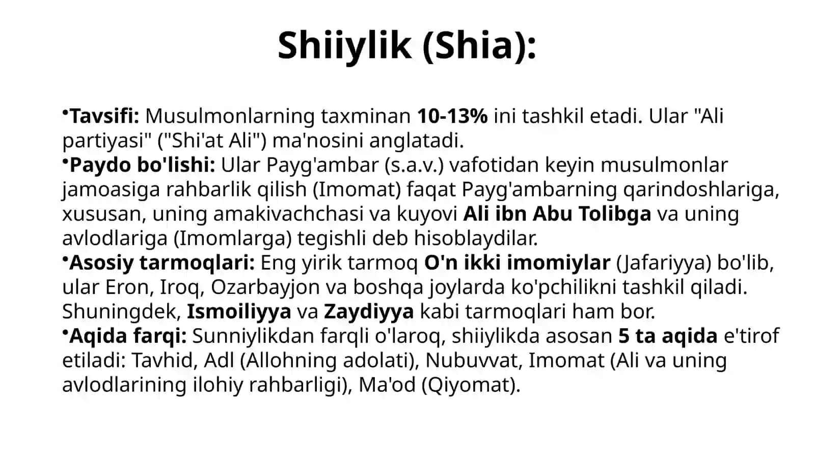 Islomda fiqihiy maktablarning shakillanish tarixi 3