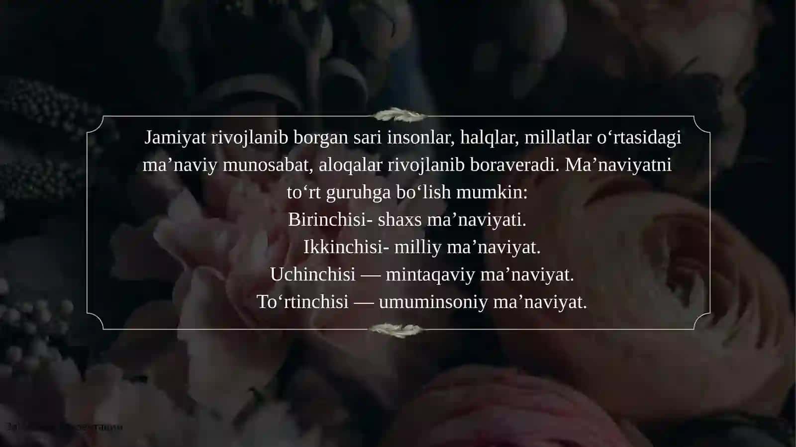 DUNYO XALQLARINING ETNIK MADANIYATI 3