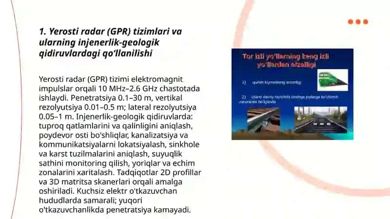 Injenerlik geologik qidiruv ishlarida qoʻllaniladigan zamonaviy texnik vositalar 3