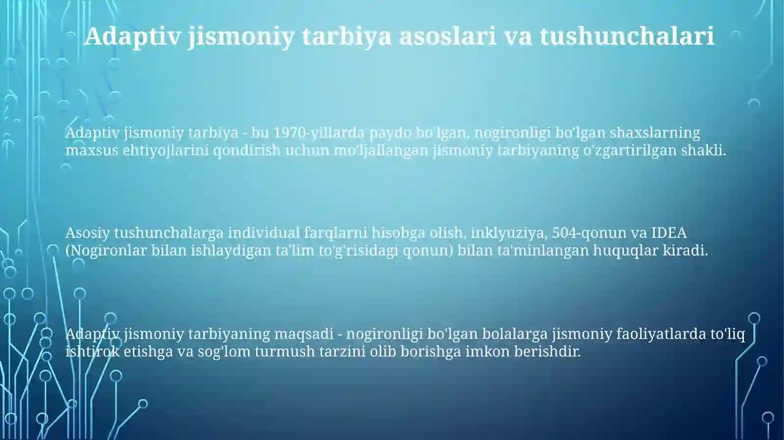 Adaptiv jismoniy tarbiya 3
