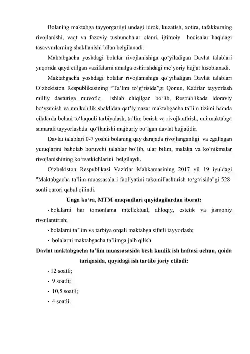 Maktabgacha ta'limga oid internet yangiliklari 3