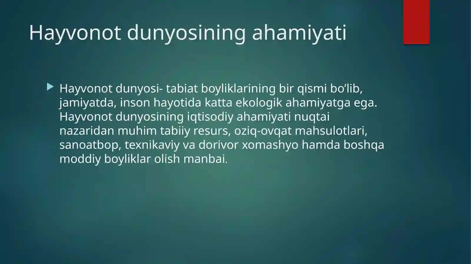 Hayvonot dunyosini muhofaza qilish va foydalanishning huquqiy tartibi 3