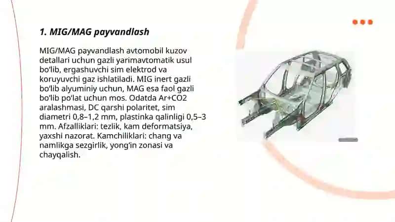 Kuzov yigʻish texnologiyasi 3