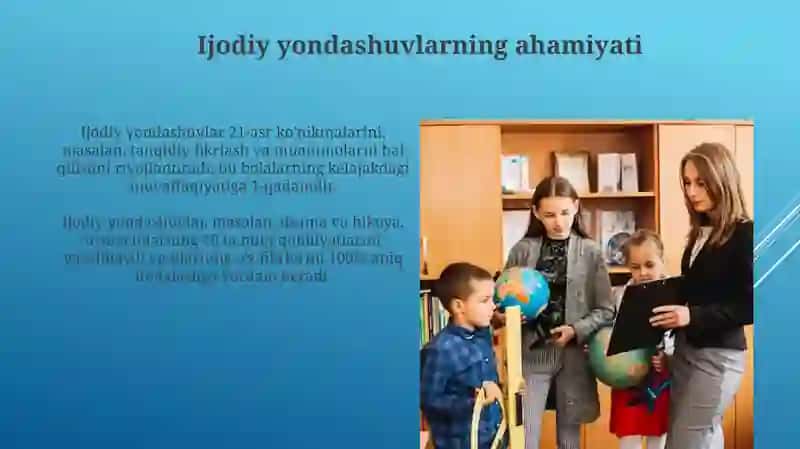 Boshlang’ich sinf ona tili DTS,dastur va darsliklarida kreativ yondashuv 3