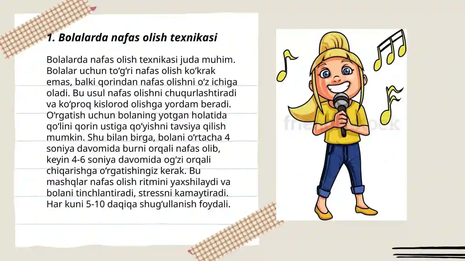 Bolalarda ashulachilik ovozini oʻstirish 3