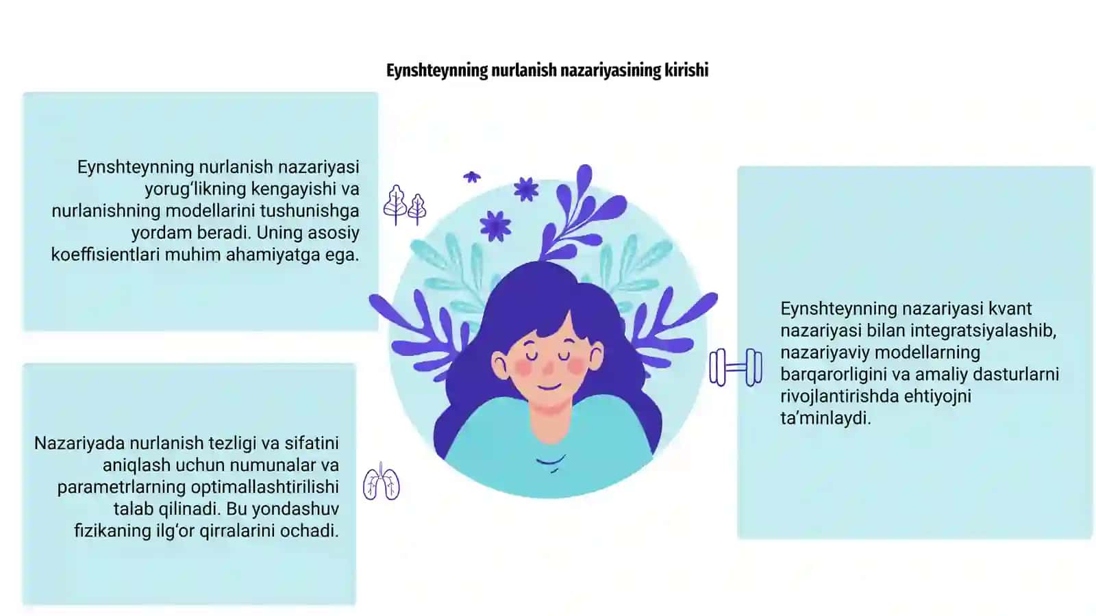 Eynshteynning nurlanish nazariyasi va uning koeffisientlari 3
