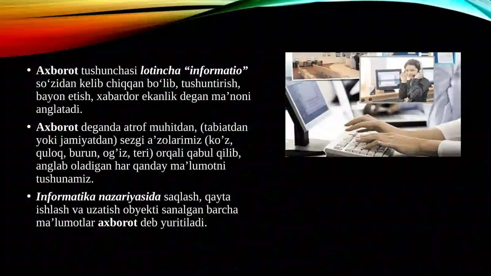 Axborot texnologiyalari, intellektual va ma'naviy tarbiya asoslari 3