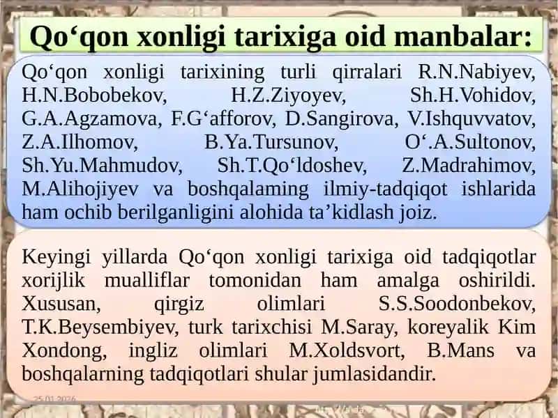 Qo'qon xonligining tashkil topishi 3