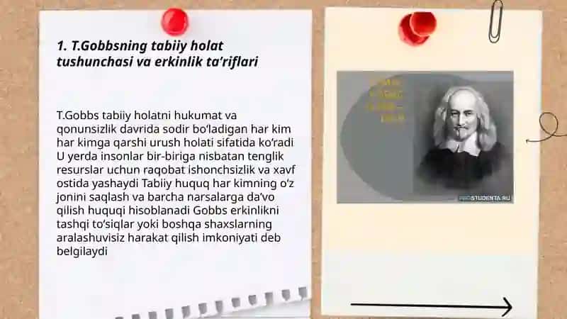 Ingliz faylasuflari (T.Gobbs va J.Lokk) 3