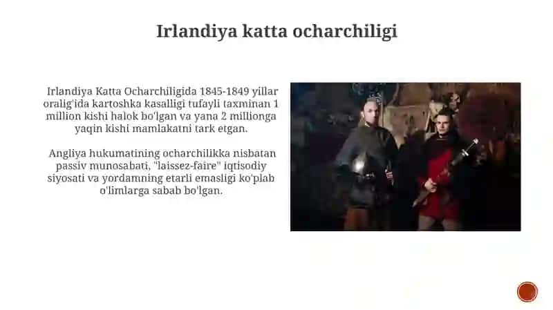 XVI-XIX asrlarda Irlandiya va Shotlandiya masalasi 3