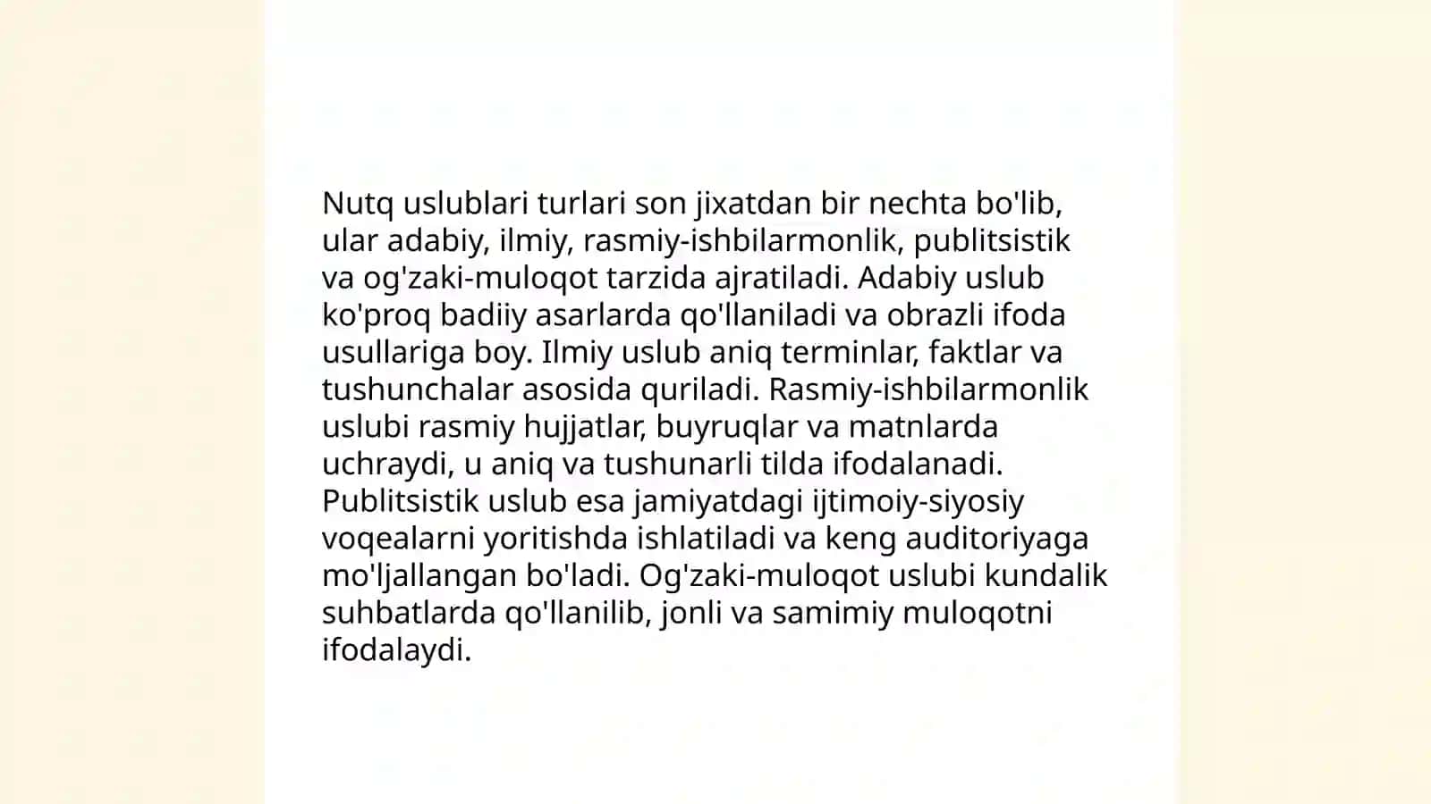 Nutq Uslublari 3