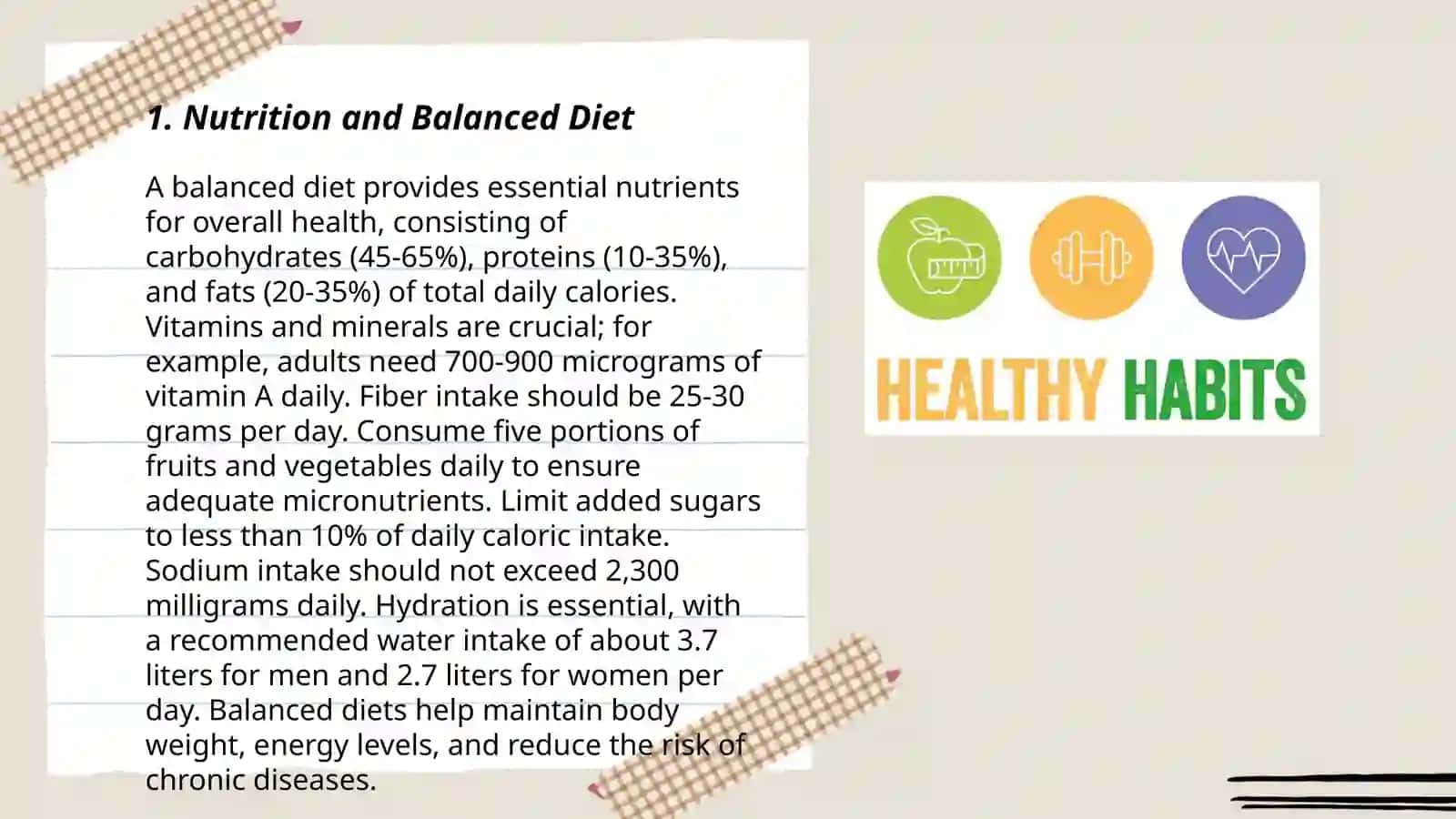 Nutrition and Balanced Diet 3
