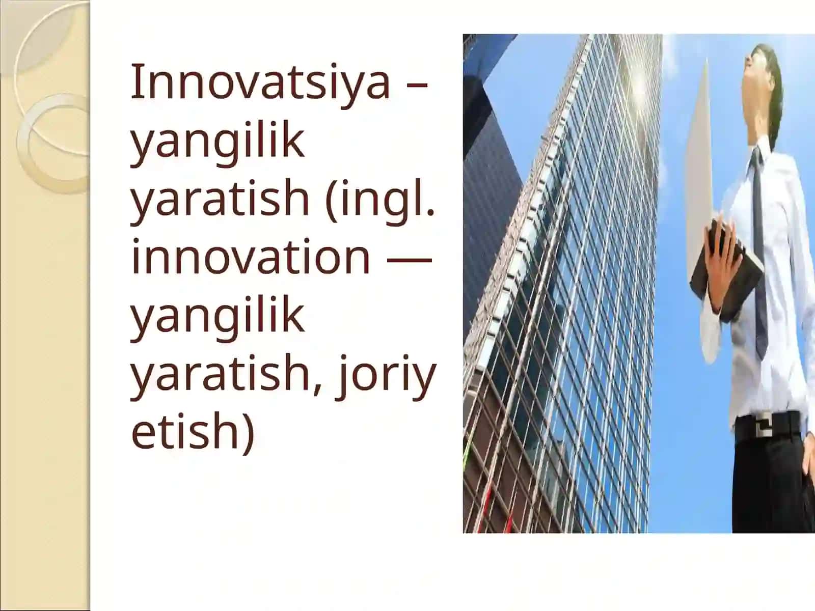 Innovatsion faoliyatni moliyalashtirish 3