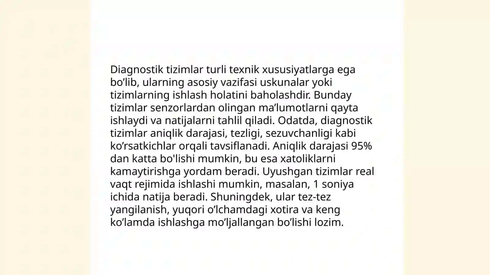 Tibbiyot diagnostika texnikasi va uskunalariga texnik xizmat ko'rsatish 3