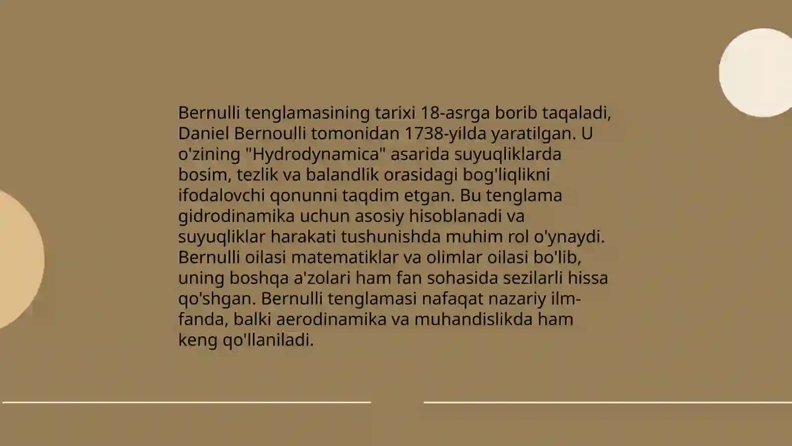Bernulli tenglamasi 3