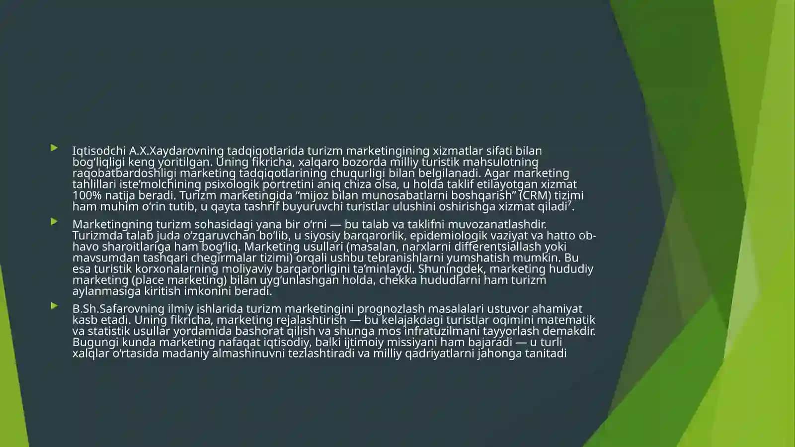 Horijiy turistlar oqimini oshirishda marketing rejalashtirish.pptx 3