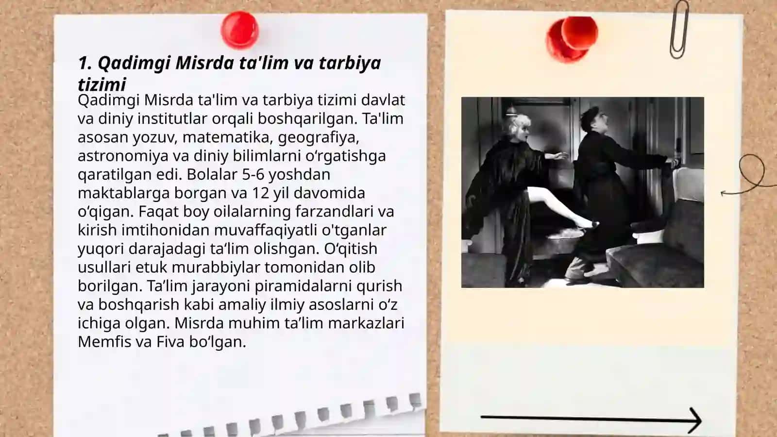 Eng qadimgi davrlarda talim tarbiya va pedagogik fikirlar 3