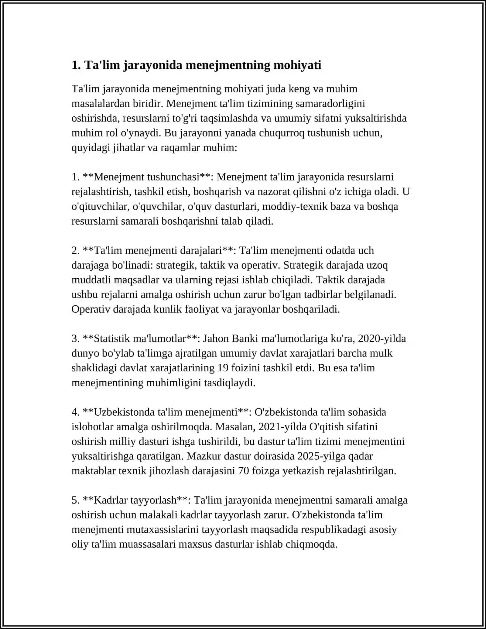 TALIM JARAYONIDA BOSHQARUV USULLARI 3