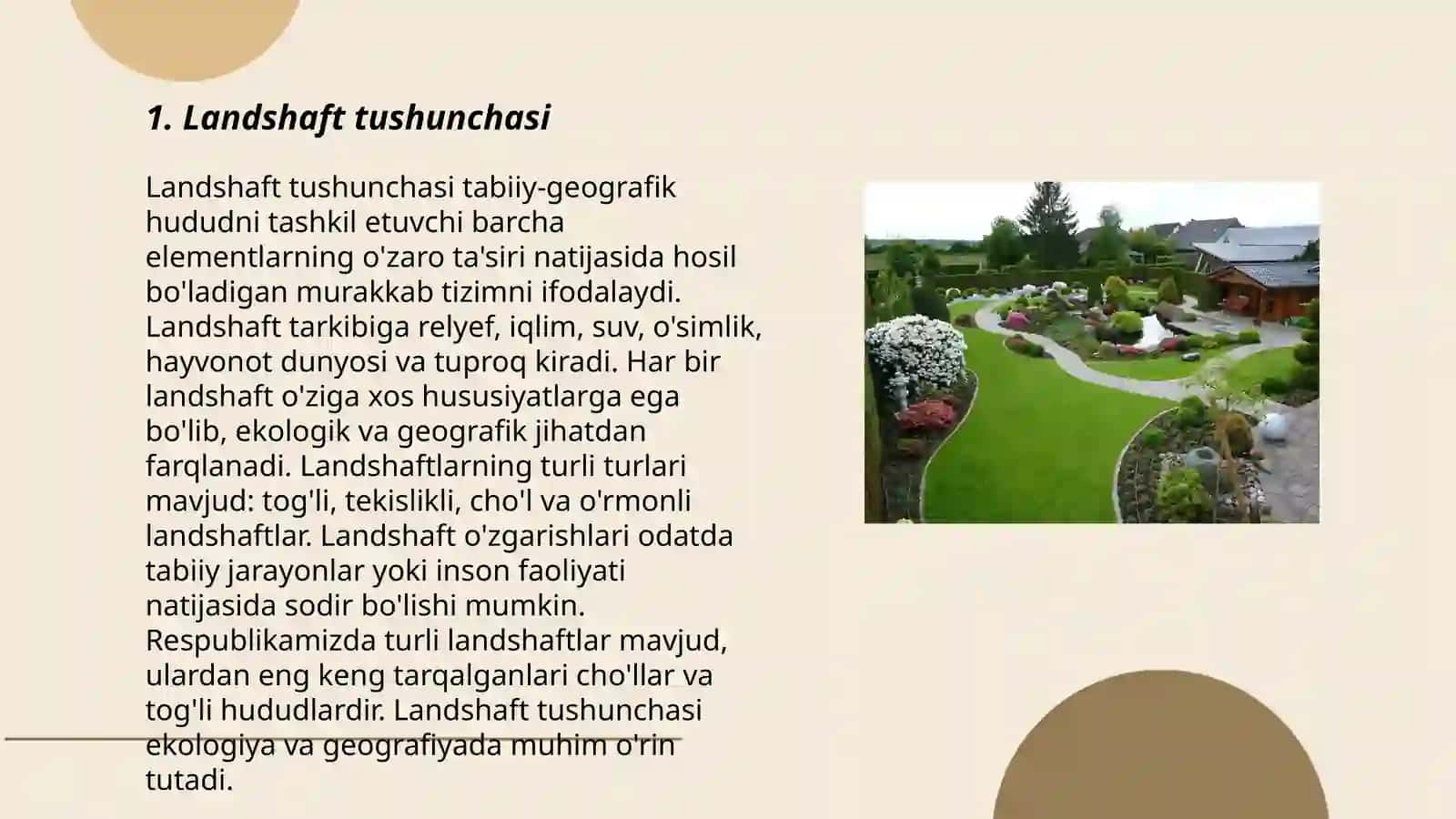 Landshaftlar haqida tushuncha 3