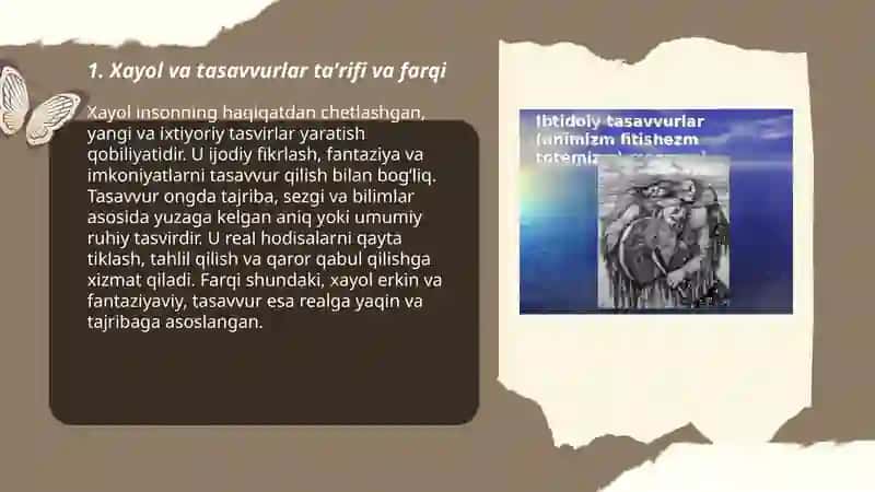 Xayol va tasavvurlar 3