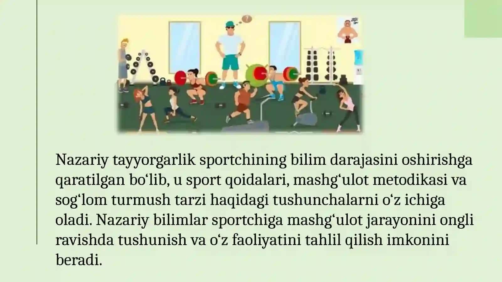 Sportchilarning nazariy, amaliy va integral tayyorgarligi 3