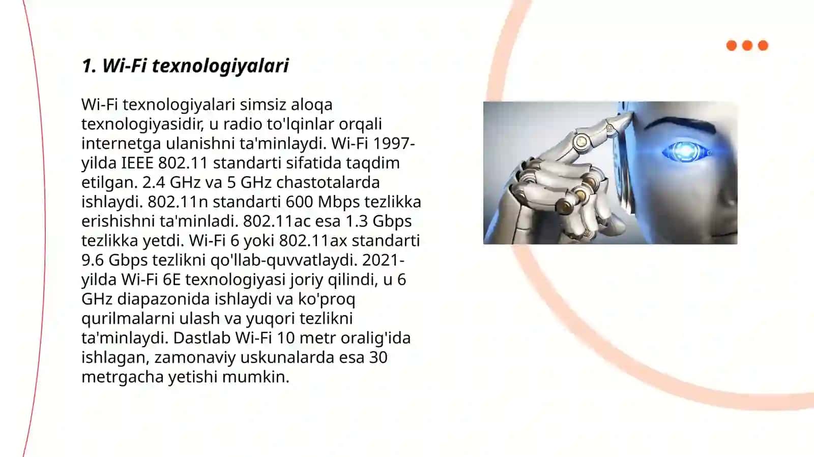 Wi-Fi texnologiyalari 3