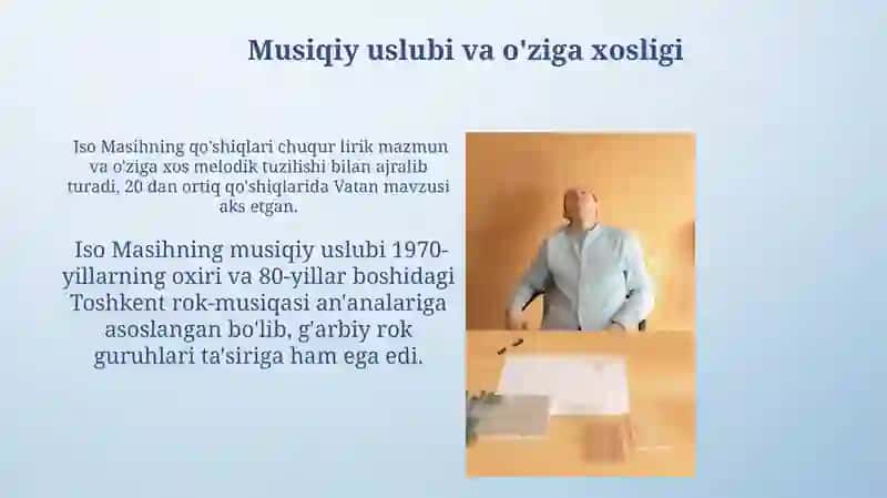 Iso Masih hayoti va faoliyati 3