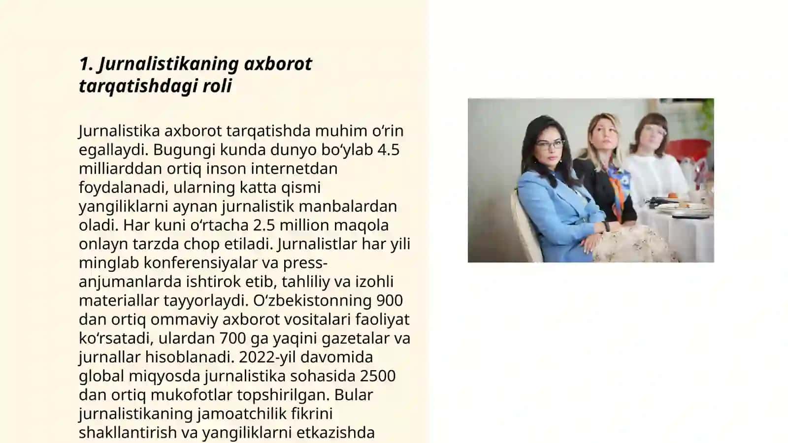 Jurnalistikaning jamiyatdagi roli 3