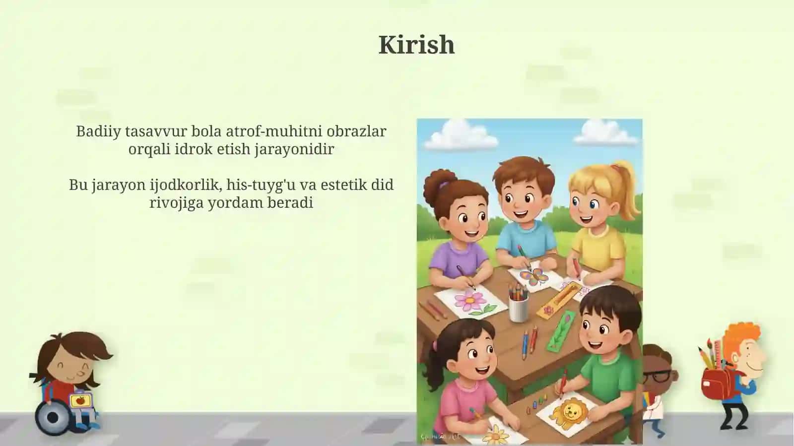Badiiy tasavvur va ijodiy faoliyat 3